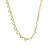 Choker banhado em ouro 18k  corações vazados - Imagem 1