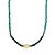 Choker de quartzo verde com ágata mesclada cristais espinélio pérola de agua doce e bolinhas e detalhes em ouro 18k - Imagem 1