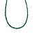 Choker de pedras naturais crisocola mesclada azul com detalhes em ouro 18k - Imagem 1