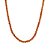 Choker de pedras naturais jade coral com detalhes banhados em ouro 18k - Imagem 1