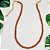 Choker de pedras naturais jade coral com detalhes banhados em ouro 18k - Imagem 3