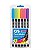 Marcador cis dual brush  aquarelavel estojo com 6 cores - Imagem 3