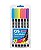 Marcador cis dual brush  aquarelavel estojo com 6 cores - Imagem 1