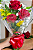 Arranjo Buquê 3 Rosas - Imagem 1