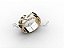 Anel Formatura Masculino Hermes Ouro 18 k - Imagem 3