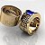 Anel Formatura Masculino Juno Ouro 18k - Imagem 3