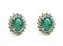 Brincos de esmeralda e Brilhantes - Imagem 1