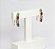 Ear Cuff Esmeraldas e Rubis. - Imagem 2