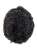Jac-08 Prótese Capilar Cabelo Afro - Micropele frontal reta - #1B castanho escuro COM KIT MANUTENÇÃO - Imagem 1