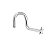 Piercing Nariz Estrela Lisa - Imagem 1