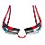 Oculos de Natacao Zoggs Racer Lente Titanium - Vermelho - Imagem 3