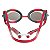 Oculos de Natacao Zoggs Racer Lente Titanium - Vermelho - Imagem 2