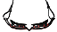 Oculos de Natacao Zoggs Predator Flex Lente Polarizada Fume - Preto e Vermelho - Imagem 3