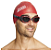 Oculos de Natacao Zoggs Predator Flex Lente Polarizada Fume - Preto e Vermelho - Imagem 4