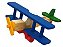 Aviao de Madeira Biplano - Imagem 1