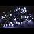 Cordão de Led 100 Lâmpadas Fixo Branco Frio 220v - Imagem 3