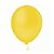Balão Redondo Liso N°9  C/50 Unidades Amarelo - Imagem 1