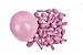 Balão Redondo Liso N°9  C/50 Unidades - Rosa - Imagem 1