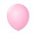 Balão Liso N°9 Happy Day C/50 Unidades Rosa Bebê - Imagem 1
