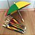 Mini Guarda Chuva Frevo Para Carnaval E Festas - Imagem 3