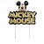 Vela Mickey Mouse Dourado C/ Glitter 1 Unidade - Imagem 1