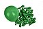 Balão Redondo Liso N°9  C/50 Unidades - Verde Bandeira - Imagem 1