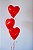 Balão Bexiga de coração Liso vermelho 25 Unidades - Imagem 2
