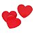 Caixinhas de coração vermelho P/ Lembrancinha 10 Unidades - Imagem 1