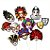 KIT COM 10 MÁSCARAS NO PALITO PARA CARNAVAL - Imagem 1