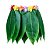 Saia Havaiana Folhas Carnaval Tamanho Único 68x37cm - Imagem 2