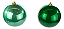 Bolas De Natal Pérolada Jade 8cm C/6 Unid - Decoração - Imagem 3