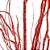 Pick Galhos Decorativos Grande Vermelho - Unid - Imagem 2