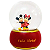 Globo Neve Disney Original Mickey Minnie Enfeite Natal - Un - Imagem 1