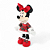 Pelucia Minnie Roupa Xadrez Vermelho Disney Natal 78cm - Un - Imagem 3