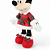 Pelucia Minnie Roupa Xadrez Vermelho Disney Natal 78cm - Un - Imagem 2