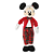 Pelucia Mickey Roupa Xadrez Vermelho Disney Natal 78cm - Un - Imagem 1