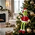 Enfeite Natalino Boneco Decorativo Grinch Verde Sentado - Un - Imagem 1