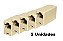 EMENDA CABO DE REDE RJ45 FÊMEA CAT5 C/ 5 UN. - Imagem 3