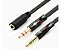 ADAPTADOR DE AUDIO P3 FEMEA P/ 2 P2 MACHO - Imagem 1