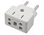 ADAPTADOR TOMADA QUADRADO 10A/20A - Imagem 2