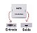 CONVERSOR AUDIO/VIDEO ENTRADA VGA X SAÍDA HDMI - Imagem 2