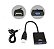 CONVERSOR HDMI MACHO X VGA FÊMEA C/ AUDIO KNUP - Imagem 1