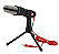 MICROFONE CONDENSADOR KNUP KP-917 P2 C/TRIPÉ - Imagem 2