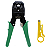ALICATE DE CRIMPAR RJ45 KNUP C/ DECAPADOR - Imagem 1