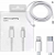CABO USB TIPO C x IPHONE 1 MT - Imagem 1