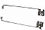 DOBRADICA NOTEBOOK POSITIVO XR2998/XR3000 (PAR) (TN) - Imagem 1