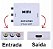 CONVERSOR AV2HDMI 3 RCA FEMEA P/ HDMI FEMEA - Imagem 1