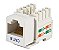 CONECTOR RJ45 CAT6 FÊMEA (KEYSTONE) - Imagem 1
