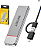 GAVETA EXTERNA TIPO C/ USB 3.0 P/ SSD M2 NVME - Imagem 1