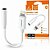 ADAPTADOR DE AUDIO IPHONE X P2 FEMEA - Imagem 1